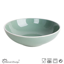 8"Glazing Ceramic Stoneware Soup Plate